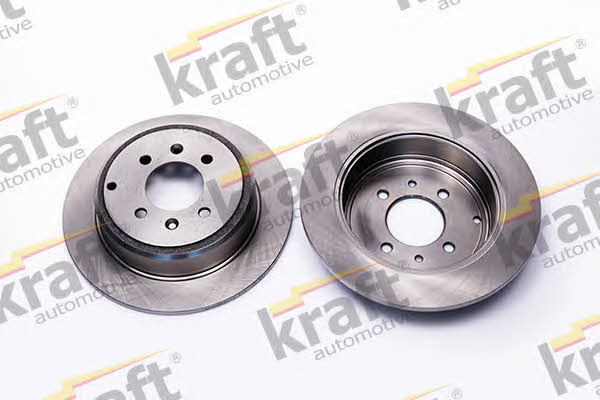 Kraft Automotive 6055550 Rear brake disc, non-ventilated 6055550: Buy near me in Poland at 2407.PL - Good price!