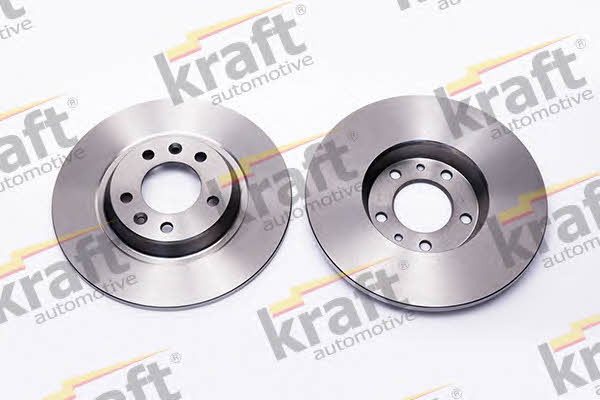 Kraft Automotive 6055570 Rear brake disc, non-ventilated 6055570: Buy near me in Poland at 2407.PL - Good price!