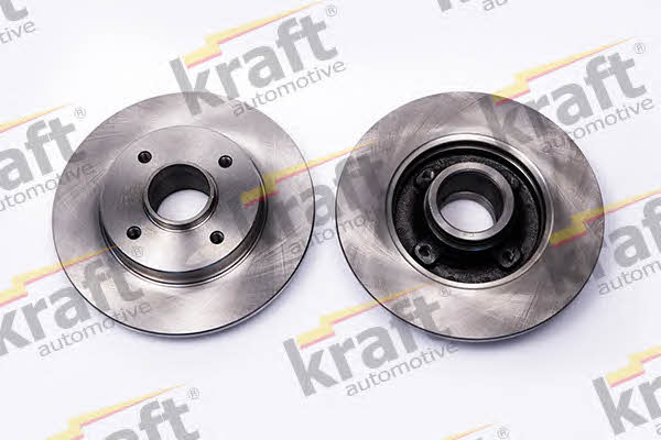 Kraft Automotive 6055925 Rear brake disc, non-ventilated 6055925: Buy near me in Poland at 2407.PL - Good price!