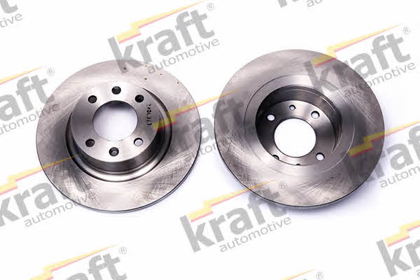 Kraft Automotive 6055930 Rear brake disc, non-ventilated 6055930: Buy near me in Poland at 2407.PL - Good price!