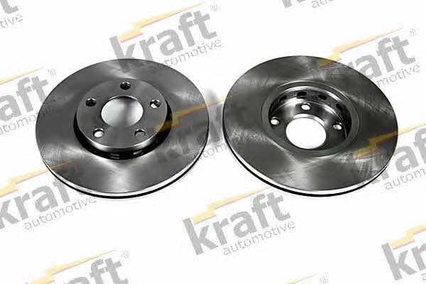 Kraft Automotive 6040130 Тормозной диск передний вентилируемый 6040130: Отличная цена - Купить в Польше на 2407.PL!