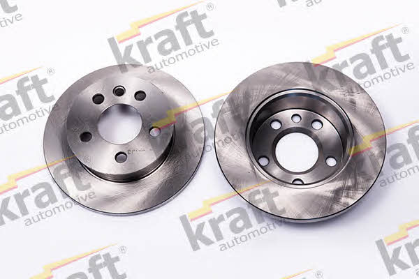 Kraft Automotive 6040190 Тормозной диск передний невентилируемый 6040190: Отличная цена - Купить в Польше на 2407.PL!