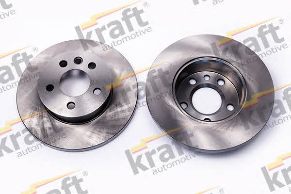 Kraft Automotive 6040195 Тормозной диск передний невентилируемый 6040195: Отличная цена - Купить в Польше на 2407.PL!