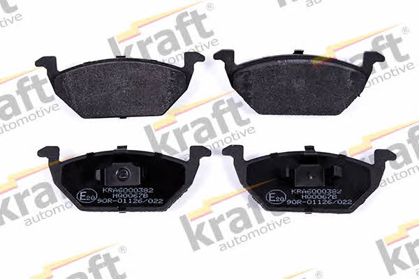 Kraft Automotive 6000382 Brake Pad Set, disc brake 6000382: Buy near me in Poland at 2407.PL - Good price!