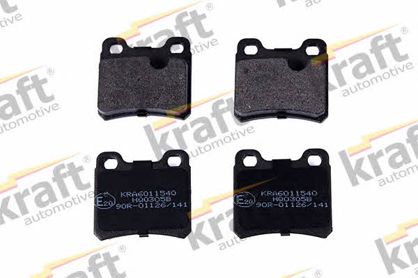 Kraft Automotive 6011540 Brake Pad Set, disc brake 6011540: Buy near me in Poland at 2407.PL - Good price!