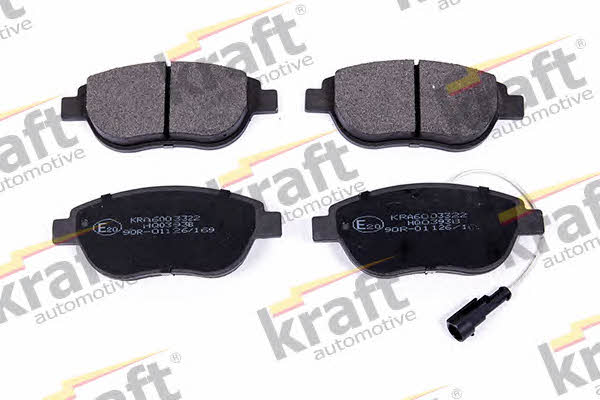 Kraft Automotive 6003322 Brake Pad Set, disc brake 6003322: Buy near me in Poland at 2407.PL - Good price!