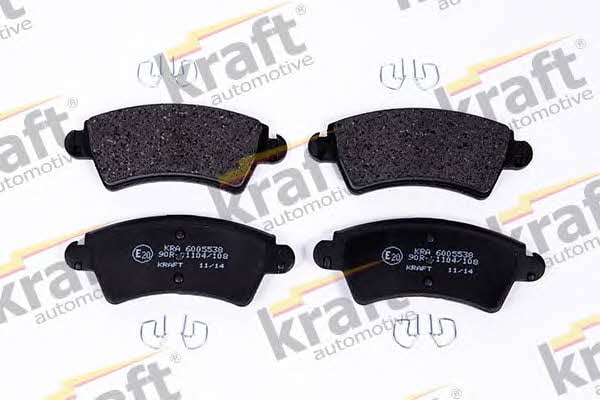 Kraft Automotive 6005538 Brake Pad Set, disc brake 6005538: Buy near me in Poland at 2407.PL - Good price!