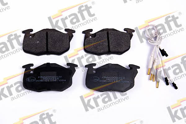 Kraft Automotive 6006010 Brake Pad Set, disc brake 6006010: Buy near me at 2407.PL in Poland at an Affordable price!