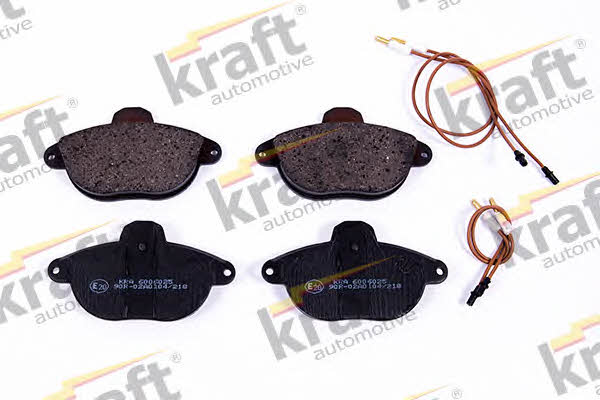 Kraft Automotive 6006025 Тормозные колодки дисковые, комплект 6006025: Отличная цена - Купить в Польше на 2407.PL!