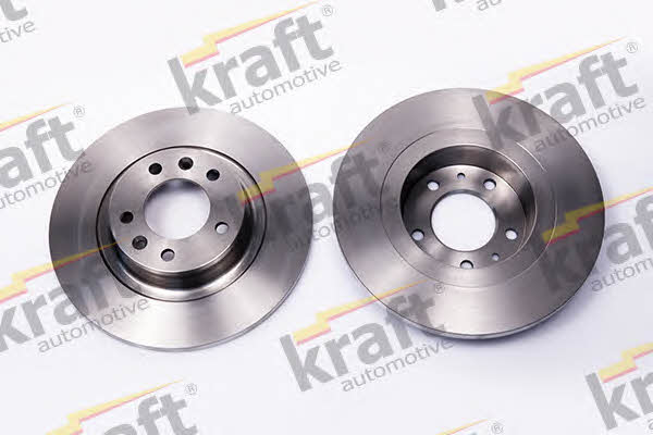 Kraft Automotive 6055672 Тормозной диск задний невентилируемый 6055672: Отличная цена - Купить в Польше на 2407.PL!