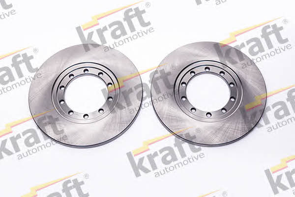 Kraft Automotive 6052212 Тормозной диск задний невентилируемый 6052212: Отличная цена - Купить в Польше на 2407.PL!