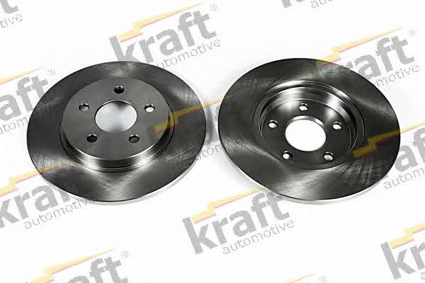 Kraft Automotive 6052130 Rear brake disc, non-ventilated 6052130: Buy near me in Poland at 2407.PL - Good price!