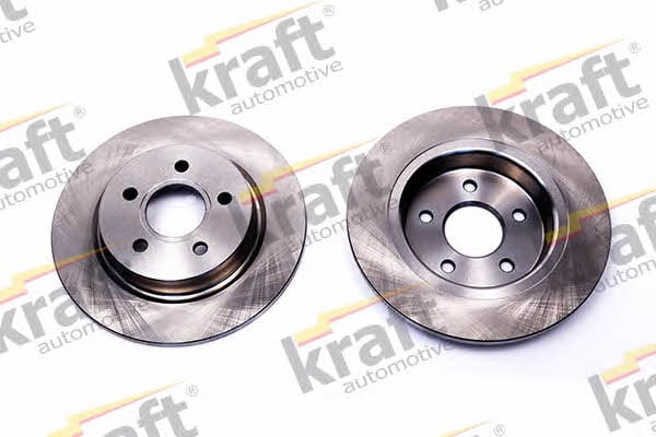 Kraft Automotive 6052206 Тормозной диск задний невентилируемый 6052206: Отличная цена - Купить в Польше на 2407.PL!