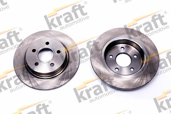 Kraft Automotive 6052206 Tarcza hamulcowa tylna, niewentylowana 6052206: Dobra cena w Polsce na 2407.PL - Kup Teraz!