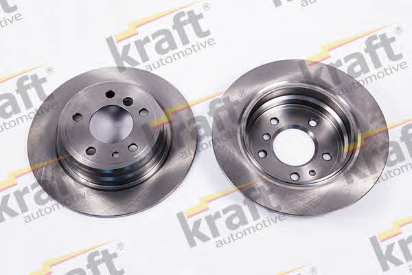 Kraft Automotive 6052510 Тормозной диск задний невентилируемый 6052510: Отличная цена - Купить в Польше на 2407.PL!
