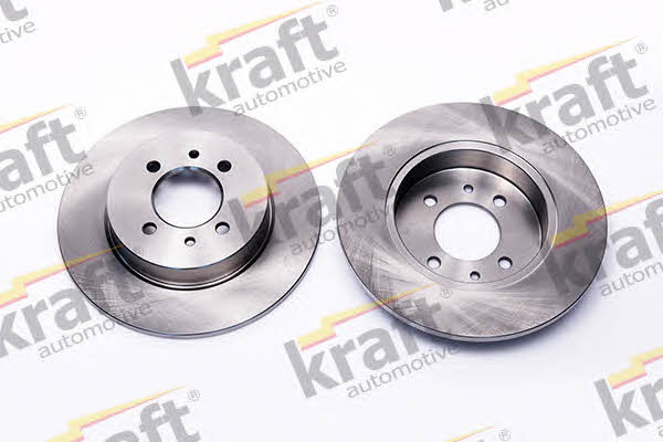 Kraft Automotive 6055000 Тормозной диск задний невентилируемый 6055000: Отличная цена - Купить в Польше на 2407.PL!