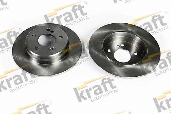 Kraft Automotive 6041160 Rear brake disc, non-ventilated 6041160: Buy near me in Poland at 2407.PL - Good price!