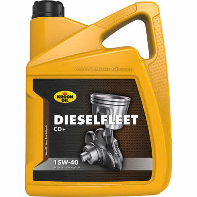 Kroon oil 31320 Моторное масло Kroon oil Dieselfleet CD+ 15W-40, 5л 31320: Отличная цена - Купить в Польше на 2407.PL!