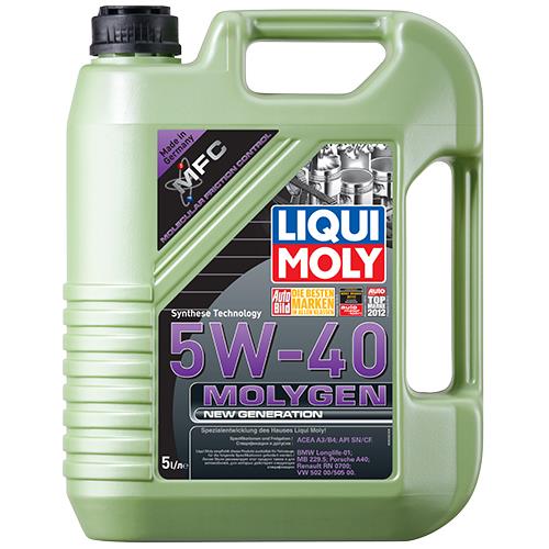 Olej silnikowy Liqui Moly Molygen New Generation 5W-40, 5L Liqui Moly 9055