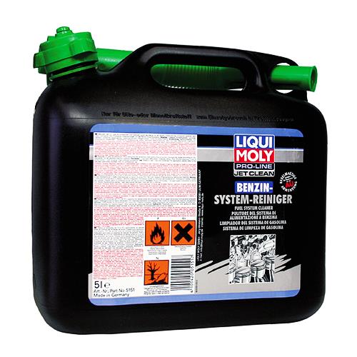 Рідина для очищення бензинових систем упорскування Liqui Moly Pro Line JetClean Benzin System Reiniger, 5 л Liqui Moly 5151