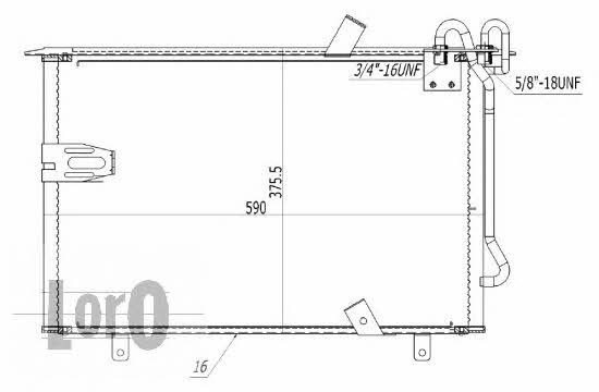 Loro 004-016-0007 Cooler Module 0040160007: Buy near me in Poland at 2407.PL - Good price!