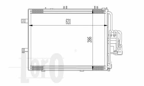 Loro 037-016-0010-A Cooler Module 0370160010A: Buy near me in Poland at 2407.PL - Good price!