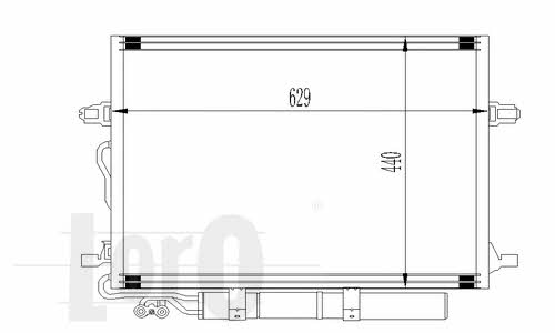 Loro 054-016-0007-A Cooler Module 0540160007A: Buy near me in Poland at 2407.PL - Good price!