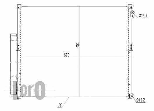 Loro 051-016-0022 Cooler Module 0510160022: Buy near me in Poland at 2407.PL - Good price!