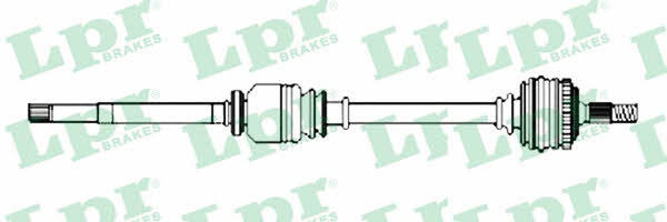 LPR DS52605 Drive shaft DS52605: Buy near me in Poland at 2407.PL - Good price!