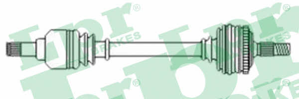 LPR DS52580 Drive shaft DS52580: Buy near me in Poland at 2407.PL - Good price!