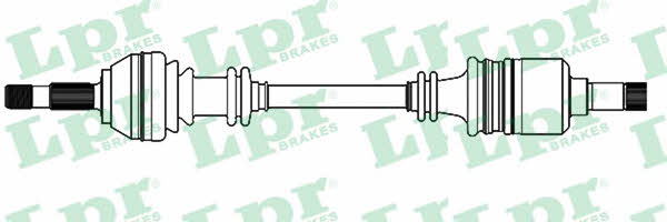 LPR DS38154 Drive shaft DS38154: Buy near me in Poland at 2407.PL - Good price!