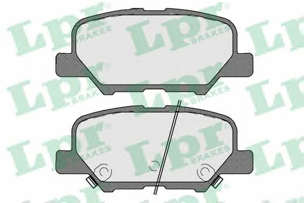 LPR 05P1802 Brake Pad Set, disc brake 05P1802: Buy near me in Poland at 2407.PL - Good price!