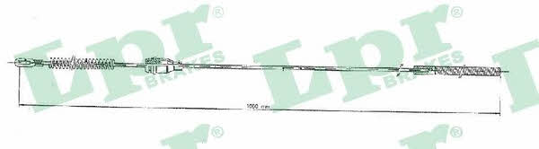 LPR C0548B Parking brake cable, right C0548B: Buy near me in Poland at 2407.PL - Good price!