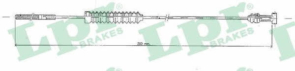 LPR C0869B Cable Pull, parking brake C0869B: Buy near me in Poland at 2407.PL - Good price!