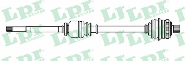 LPR DS52562 Drive shaft DS52562: Buy near me in Poland at 2407.PL - Good price!