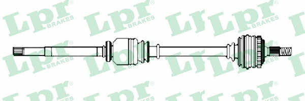LPR DS52572 Drive shaft DS52572: Buy near me in Poland at 2407.PL - Good price!