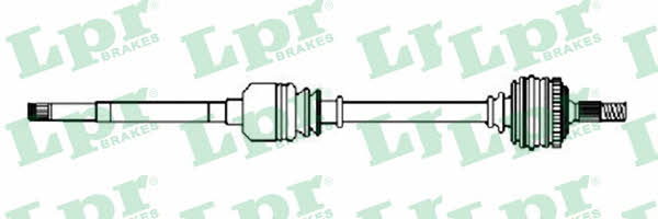 LPR DS15040 Drive shaft DS15040: Buy near me in Poland at 2407.PL - Good price!