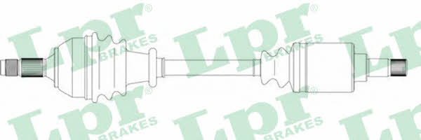 LPR DS16080 Drive shaft DS16080: Buy near me in Poland at 2407.PL - Good price!