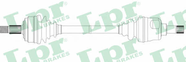 LPR DS16090 Drive shaft DS16090: Buy near me in Poland at 2407.PL - Good price!