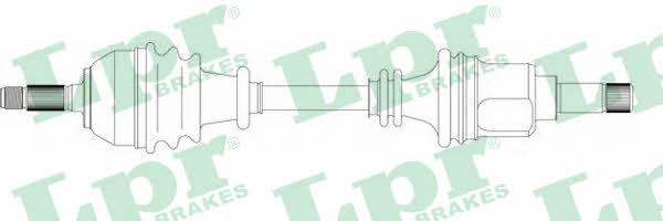 LPR DS38019 Drive shaft DS38019: Buy near me in Poland at 2407.PL - Good price!