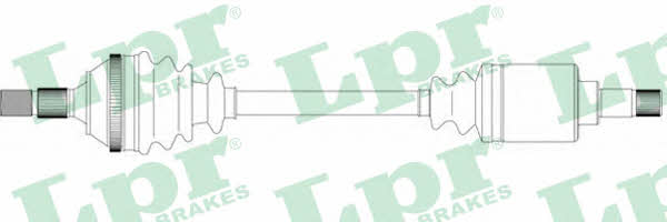 LPR DS38078 Drive shaft DS38078: Buy near me in Poland at 2407.PL - Good price!