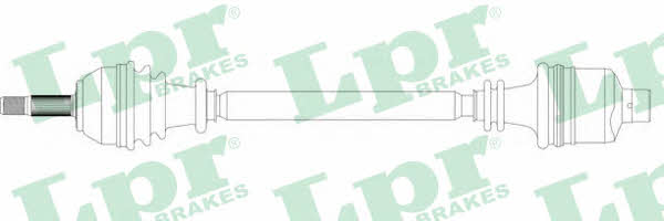 LPR DS39101 Drive shaft DS39101: Buy near me in Poland at 2407.PL - Good price!