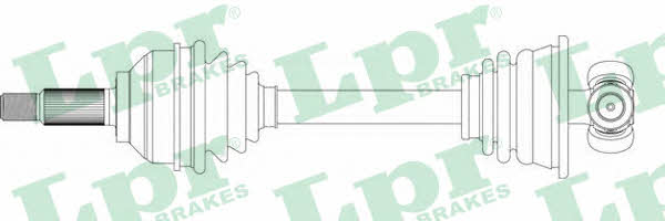 LPR DS39236 Drive shaft DS39236: Buy near me in Poland at 2407.PL - Good price!