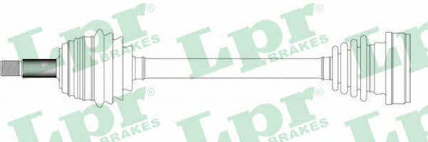 LPR DS51008 Drive shaft DS51008: Buy near me in Poland at 2407.PL - Good price!