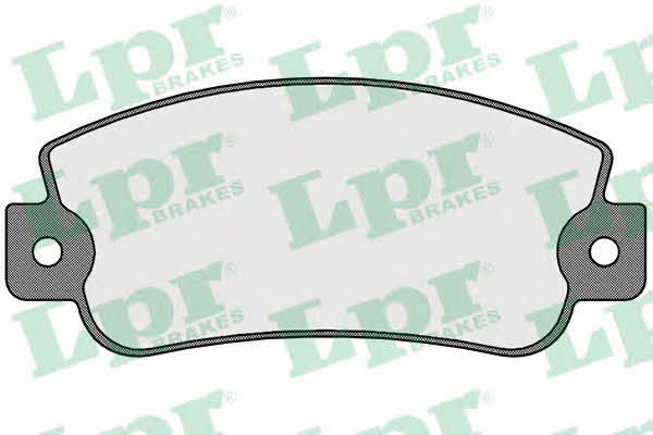 LPR 05P021 Тормозные колодки дисковые, комплект 05P021: Отличная цена - Купить в Польше на 2407.PL!
