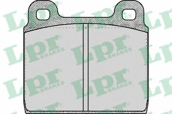 LPR 05P027 Brake Pad Set, disc brake 05P027: Buy near me in Poland at 2407.PL - Good price!
