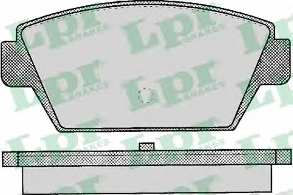 LPR 05P044 Brake Pad Set, disc brake 05P044: Buy near me in Poland at 2407.PL - Good price!