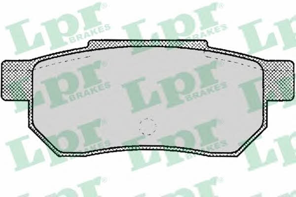LPR 05P072 Brake Pad Set, disc brake 05P072: Buy near me in Poland at 2407.PL - Good price!