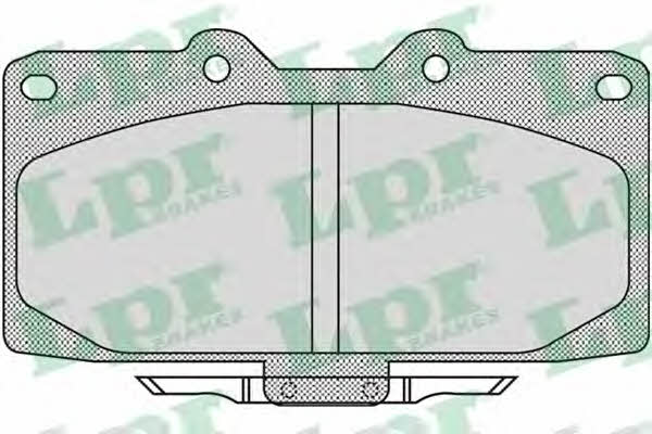 LPR 05P1027 Brake Pad Set, disc brake 05P1027: Buy near me at 2407.PL in Poland at an Affordable price!
