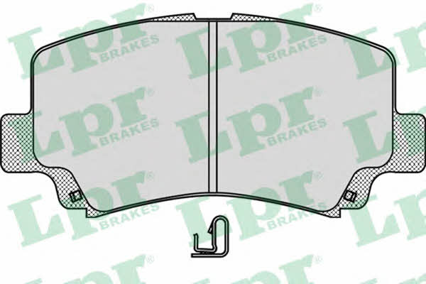 LPR 05P1028 Brake Pad Set, disc brake 05P1028: Buy near me in Poland at 2407.PL - Good price!